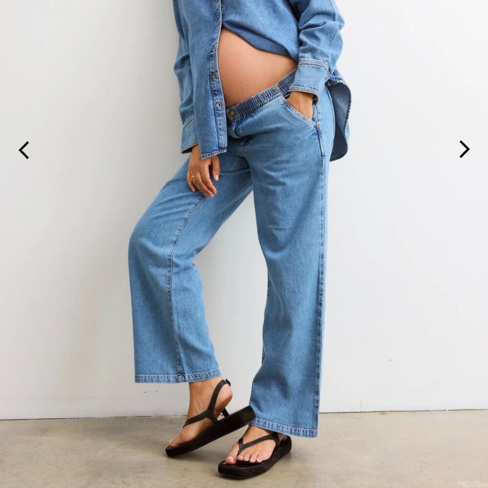 The Ellie Drapey Denim Jean Pant Hatch size 2